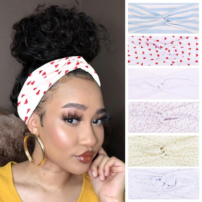 3Pcs Headbands for Women Workout, Women's Fashion Non Slip Moisture Wicking Sweatband for Sports Athletic Yoga Headband
