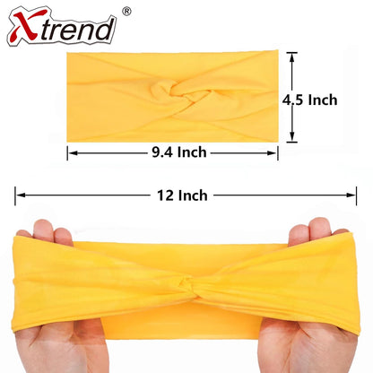 3Pcs Headbands for Women Workout, Women's Fashion Non Slip Moisture Wicking Sweatband for Sports Athletic Yoga Headband