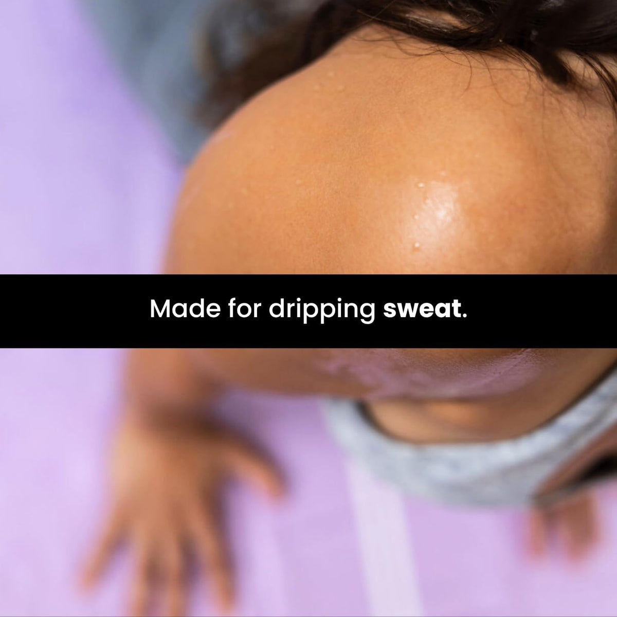 Yoga Drip Hot Yoga Towel – Non Slip Yoga Mat Towel with Corner Pockets, Silicone Grip Dots & Subtle Alignment Lines | Sweat Absorbent, Moisture Wicking, Quick Dry | No Bunching or Sliding | 72” x 26”