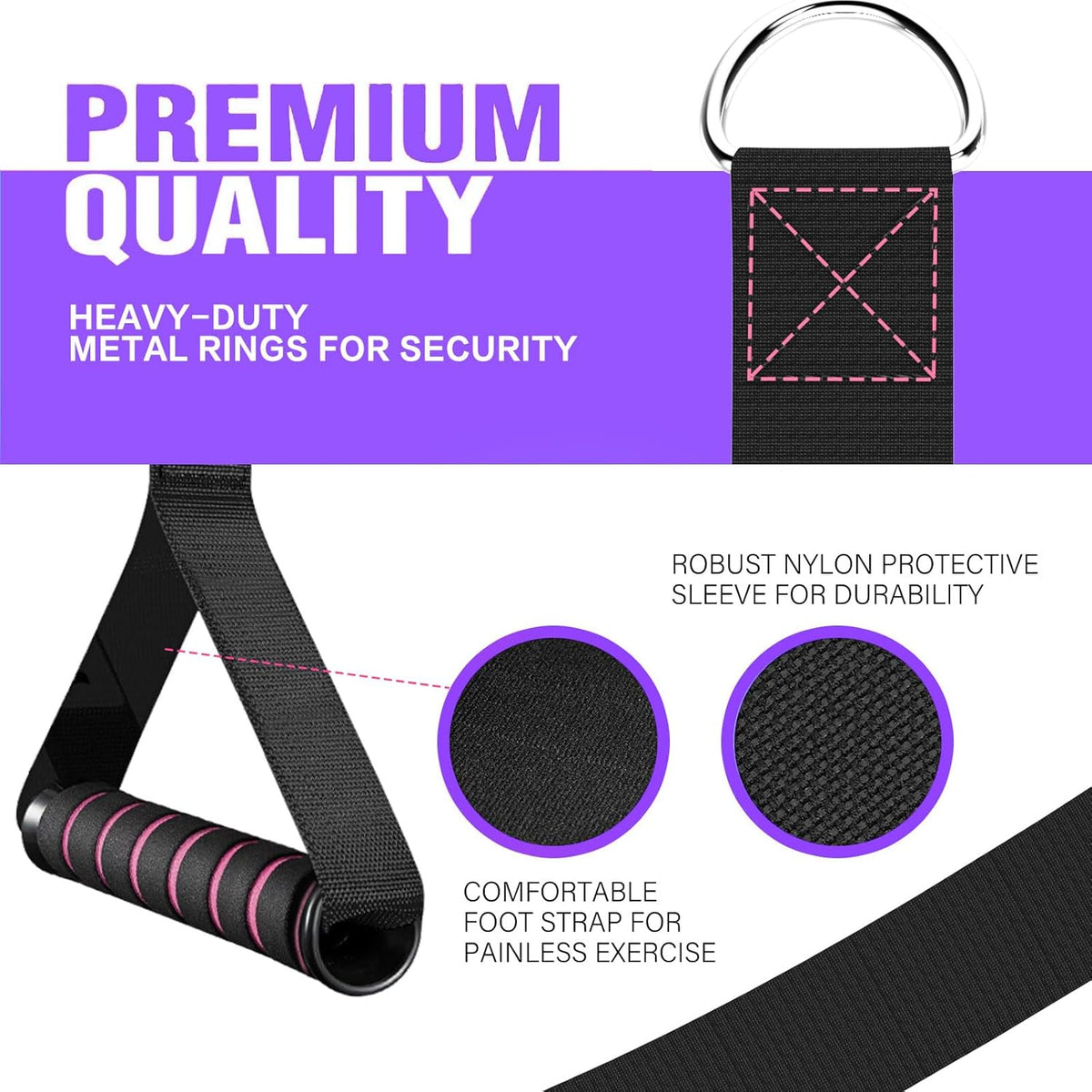 Bbtops Pilates Bar Kit with Resistance Bands,Pilates Bar with Stackable Bands Workout Equipment for Legs,Hip,Waist and Arm,Exercise Fitness Equipment for Women & Men