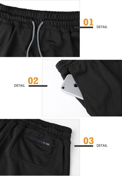 Mens Running Shorts，Workout Running Shorts for Men，2-in-1 Stealth Shorts， 7-Inch Gym Yoga Outdoor Sports Shorts