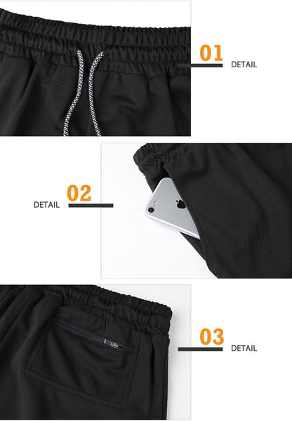 Mens Running Shorts，Workout Running Shorts for Men，2-in-1 Stealth Shorts， 7-Inch Gym Yoga Outdoor Sports Shorts