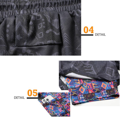 Mens Running Shorts，Workout Running Shorts for Men，2-in-1 Stealth Shorts， 7-Inch Gym Yoga Outdoor Sports Shorts