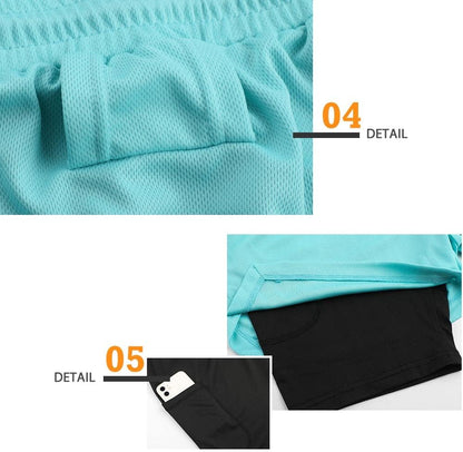 Mens Running Shorts，Workout Running Shorts for Men，2-in-1 Stealth Shorts， 7-Inch Gym Yoga Outdoor Sports Shorts
