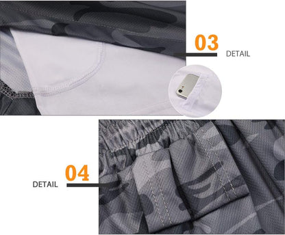 Mens Running Shorts，Workout Running Shorts for Men，2-in-1 Stealth Shorts， 7-Inch Gym Yoga Outdoor Sports Shorts