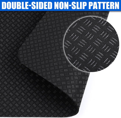 Non-Slip Workout Mat for Ellipse Leg Exerciser, Ellipse Machine Mat, Exercise Mat for Under Desk Ellipticals, Suitable for Electric Seated Foot Pedal Exerciser, Stability & Floor Protection
