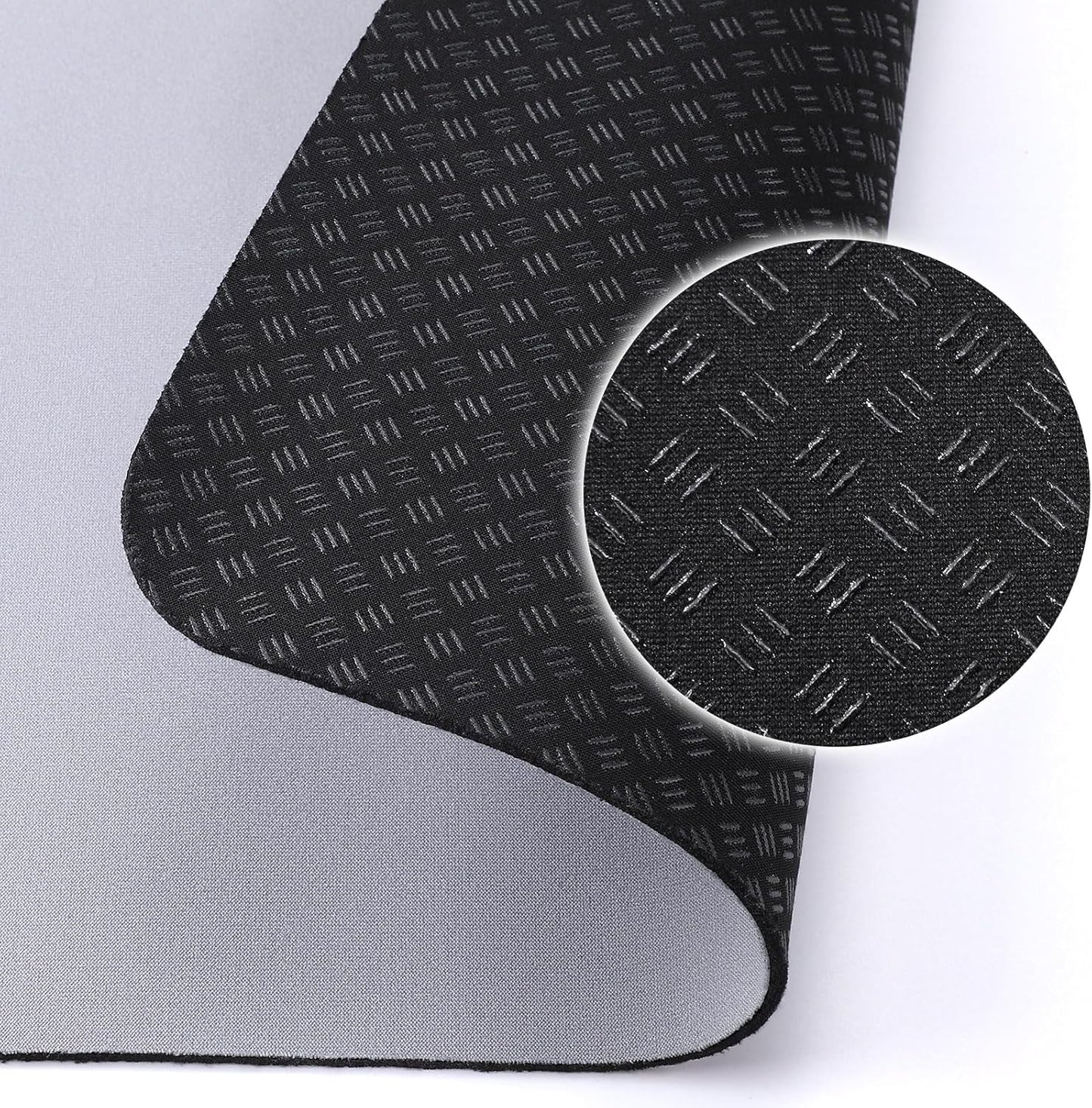 Non-Slip Workout Mat for Ellipse Leg Exerciser, Ellipse Machine Mat, Exercise Mat for Under Desk Ellipticals, Suitable for Electric Seated Foot Pedal Exerciser, Stability & Floor Protection
