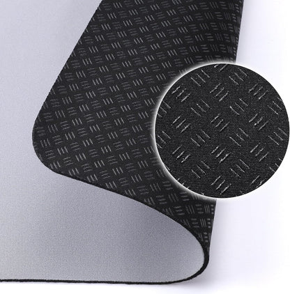 Non-Slip Workout Mat for Ellipse Leg Exerciser, Ellipse Machine Mat, Exercise Mat for Under Desk Ellipticals, Suitable for Electric Seated Foot Pedal Exerciser, Stability & Floor Protection