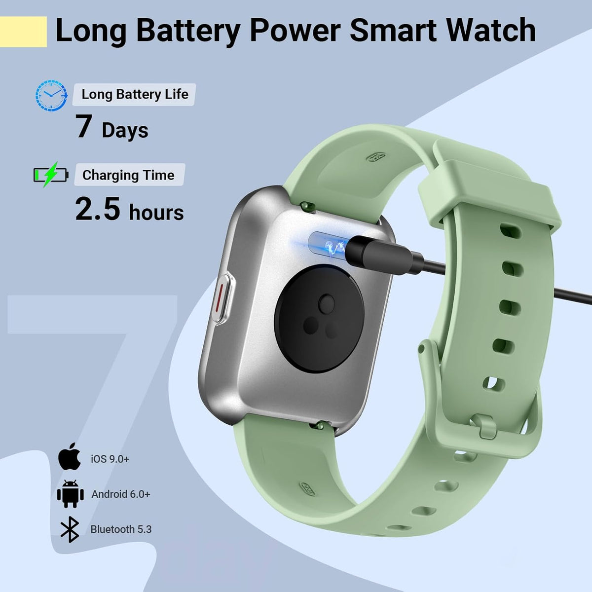 Smartwatch for Women, Compatible with Android & iPhone, 1.8'' Fitness Tracker Watch with Alexa, Call & Notification Alerts, Heart Rate & Sleep Monitor, 120 Sports Modes, Waterproof Watch for Women