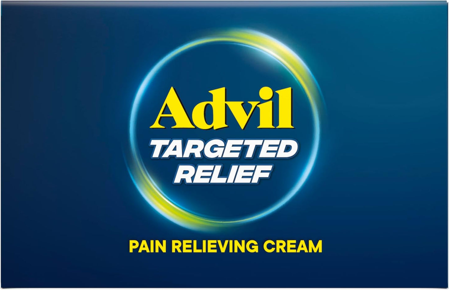 Advil Targeted Pain Relief Cream, Ibuprofen, 4 oz Tube