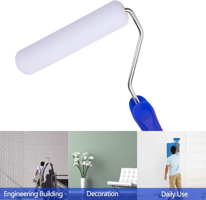 Foam Paint Roller - Small Paint Roller, Mini Paint Roller & Paint Roller Cover 4 inch for Painting Walls, Cabinets, Cupboards, Doors