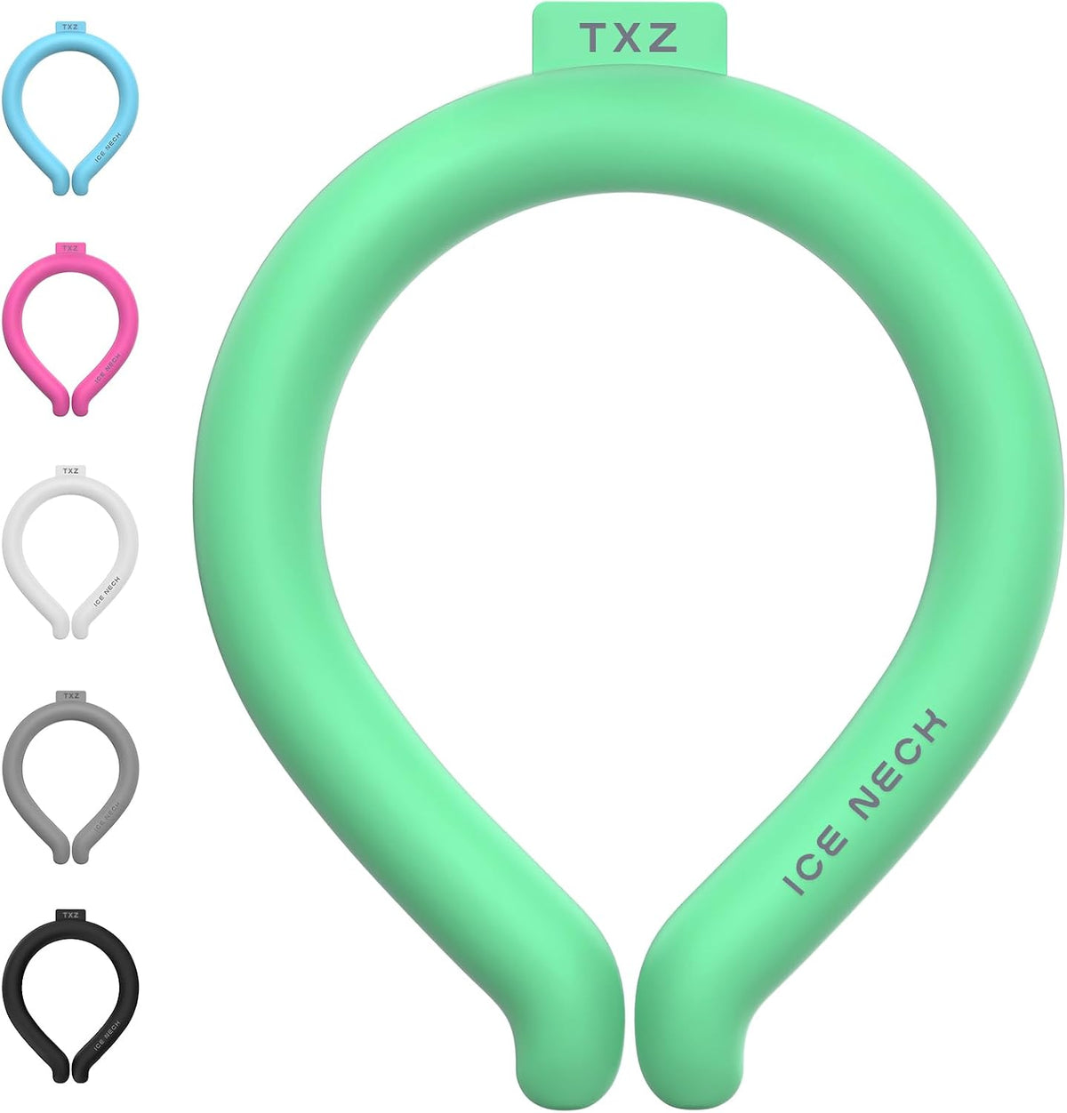 Cooling Neck Wrap for Summer Heat Relief, Wearable Ice Neck Cooling Tube with Quick Freeze Gel, Reusable Hands-Free Cold Band Lasts Up to 5 Hours for Outdoor, Yardwork, Workouts