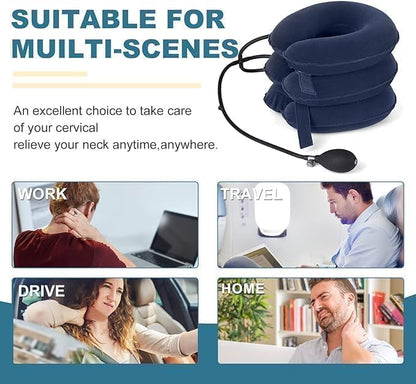 Pogcay Neck Stretcher, Cervical Traction Device for Neck Pain Relief