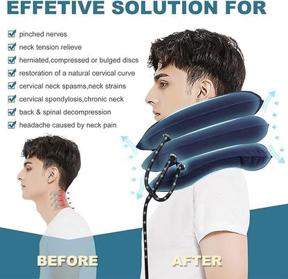 Pogcay Neck Stretcher, Cervical Traction Device for Neck Pain Relief