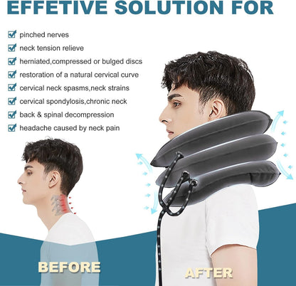 Pogcay Neck Stretcher, Cervical Traction Device for Neck Pain Relief