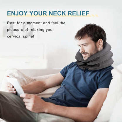 Pogcay Neck Stretcher, Cervical Traction Device for Neck Pain Relief