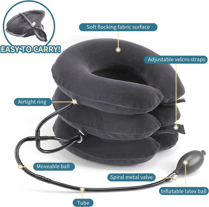 Pogcay Neck Stretcher, Cervical Traction Device for Neck Pain Relief
