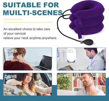 Pogcay Neck Stretcher, Cervical Traction Device for Neck Pain Relief