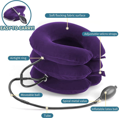 Pogcay Neck Stretcher, Cervical Traction Device for Neck Pain Relief