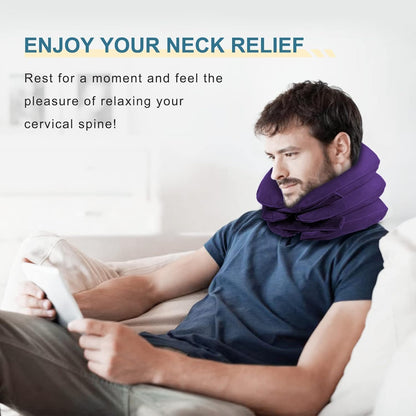 Pogcay Neck Stretcher, Cervical Traction Device for Neck Pain Relief