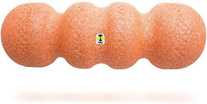 PRO - High Density Foam Roller for Exercise & Back Pain, 18 inches | Patented Grooves Protect Spine & Bone, Bumps Reach Deeper, Design Mimics Hands-On Massage, Increase Flexibility 22%