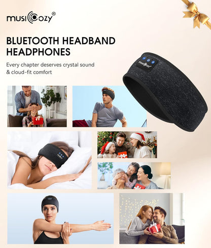 Bluetooth 5.4 Sleep Headphones Headband Sports Wireless Audio