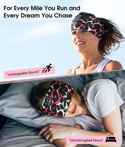 Bluetooth 5.4 Sleep Headphones Headband Sports Wireless Audio