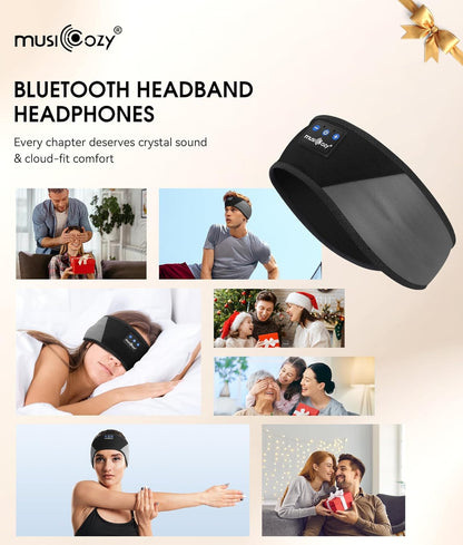Bluetooth 5.4 Sleep Headphones Headband Sports Wireless Audio