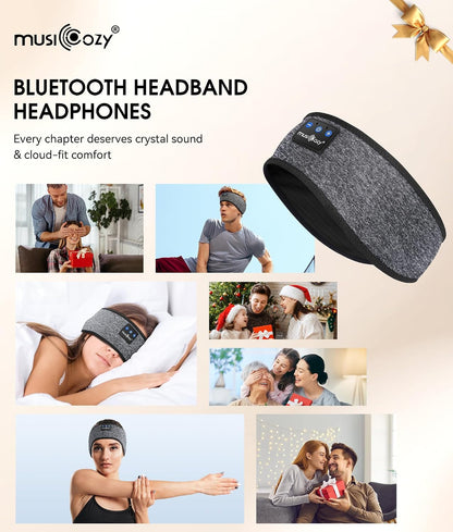 Bluetooth 5.4 Sleep Headphones Headband Sports Wireless Audio