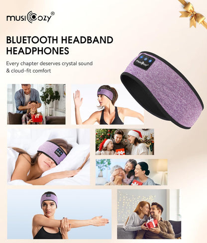 Bluetooth 5.4 Sleep Headphones Headband Sports Wireless Audio