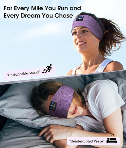 Bluetooth 5.4 Sleep Headphones Headband Sports Wireless Audio