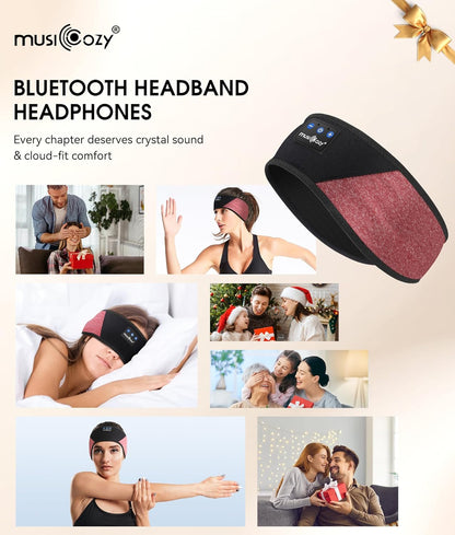 Bluetooth 5.4 Sleep Headphones Headband Sports Wireless Audio