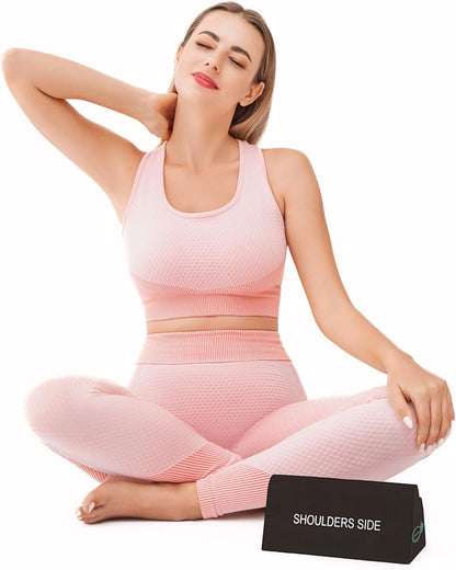 Cervical Orthotic Traction Block, Firm, Spinal & Neck Alignment, Cervical Traction Device & Neck Stretcher