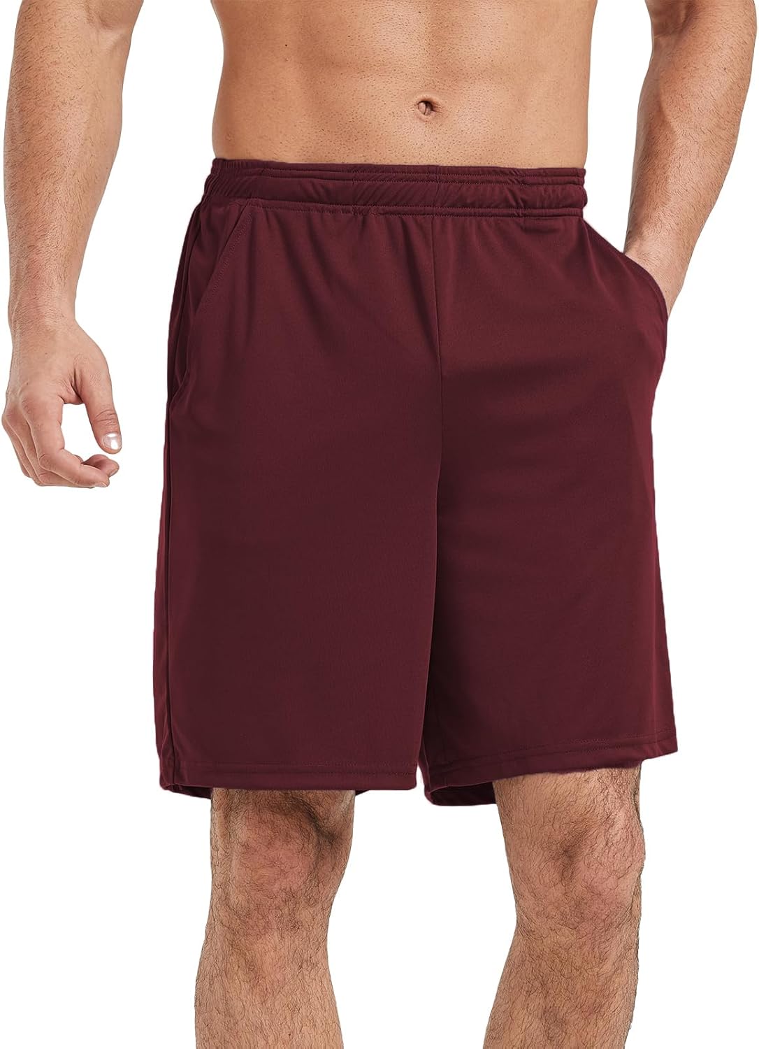 5 Pack Men's Athletic Gym Shorts with Pockets Quick Dry Activewear Workout Running Shorts for Men