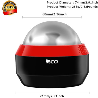 Cold Massage Roller Ball - Ice Roller Ball for Muscles Deep Tissue, Cold & Heat Therapy, Plantar Fasciitis Roller