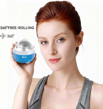 Cold Massage Roller Ball - Ice Roller Ball for Muscles Deep Tissue, Cold & Heat Therapy, Plantar Fasciitis Roller