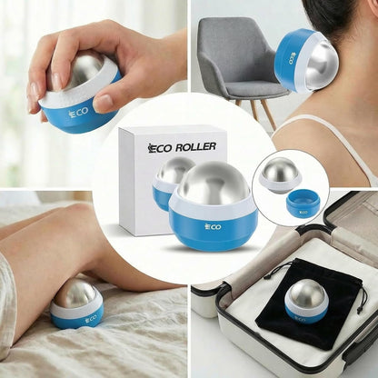 Cold Massage Roller Ball - Ice Roller Ball for Muscles Deep Tissue, Cold & Heat Therapy, Plantar Fasciitis Roller