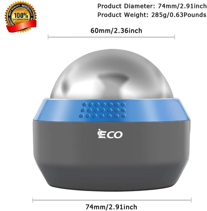 Cold Massage Roller Ball - Ice Roller Ball for Muscles Deep Tissue, Cold & Heat Therapy, Plantar Fasciitis Roller