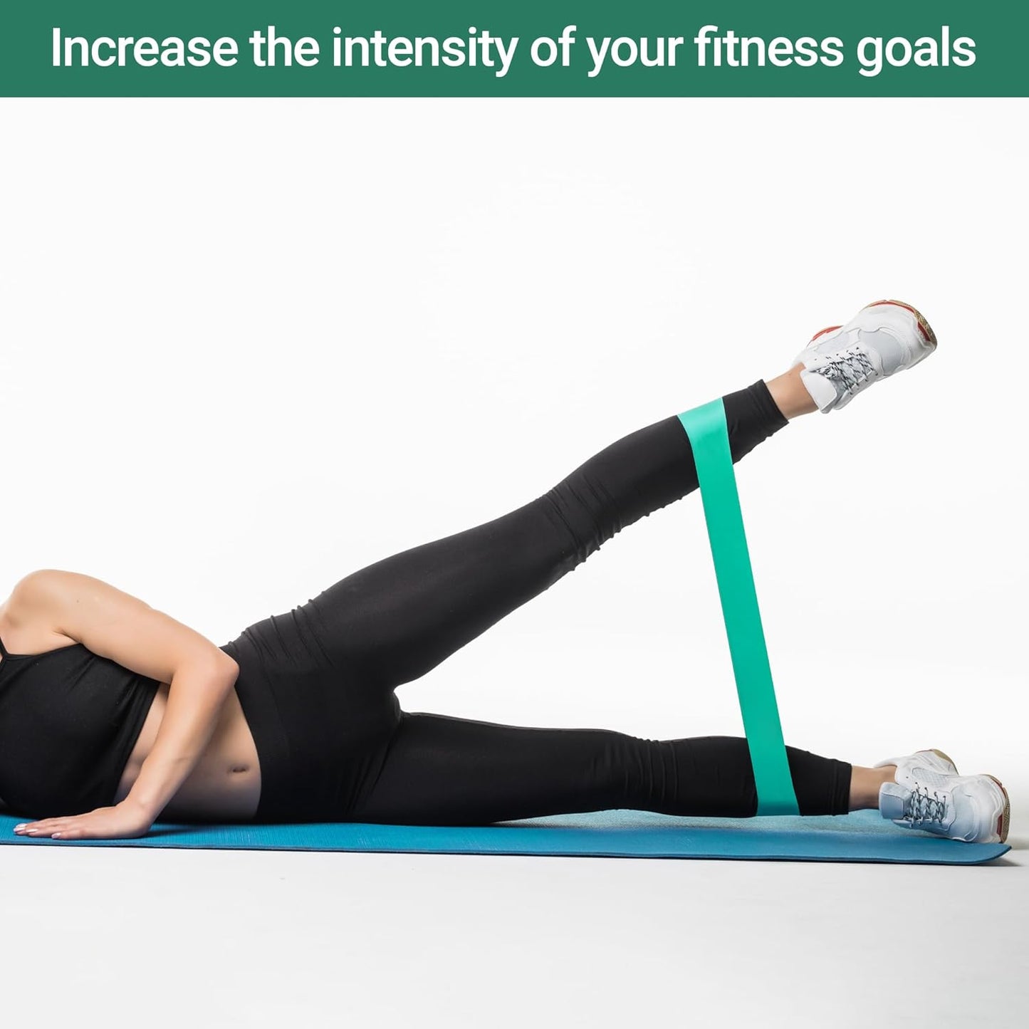 TechStone Resistance Bands Set – 5 Levels Loop Exercise Bands for Men & Women, Elastic Workout Bands for Home Gym, Training, Yoga & Fitness, Carry Bag Included