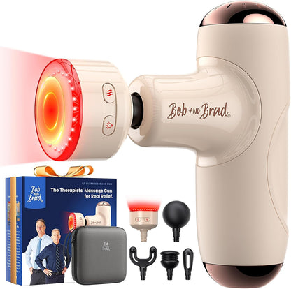 Q2 Pro Mini Massage Gun with Heat and Cold, Pocket-Sized Deep Tissue Massager, HSA Portable Percussion Muscle Massager Gun, Ultra Small & Quiet Muscle Massager, FSA Eligible
