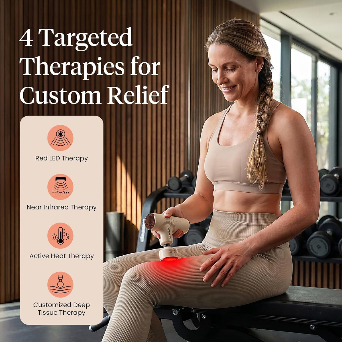 Q2 Pro Mini Massage Gun with Heat and Cold, Pocket-Sized Deep Tissue Massager, HSA Portable Percussion Muscle Massager Gun, Ultra Small & Quiet Muscle Massager, FSA Eligible