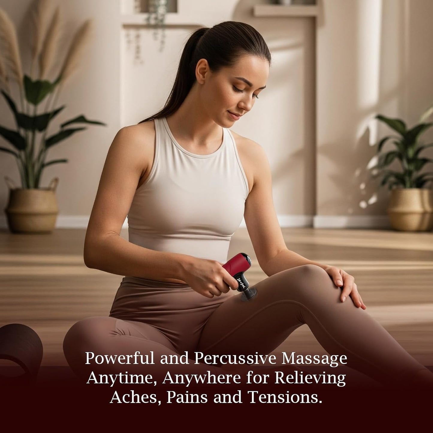 Q2 Pro Mini Massage Gun with Heat and Cold, Pocket-Sized Deep Tissue Massager, HSA Portable Percussion Muscle Massager Gun, Ultra Small & Quiet Muscle Massager, FSA Eligible
