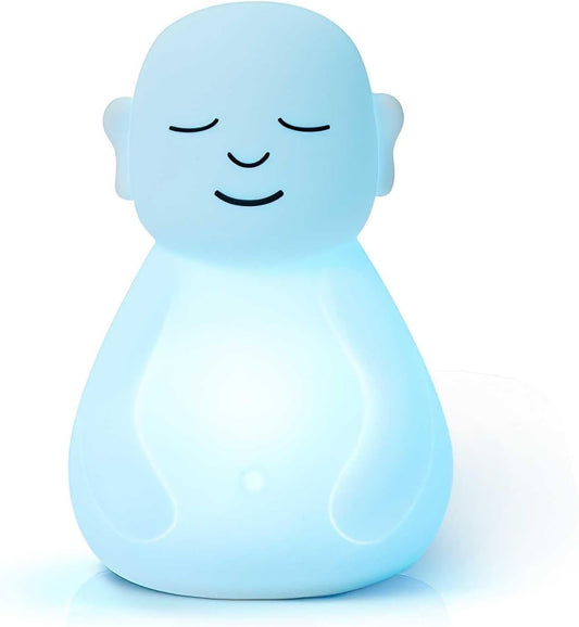'Breathing Buddha' Guided Visual Meditation | 3 Modes to Slow Your Breathing & Calm Your Mind | Stress & Anxiety Relief | Wellness Gift | Adults, Kids, Classrooms | USB Rechargeable