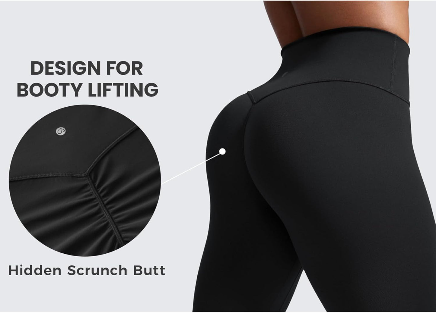 Secretsculpt Leggings 25" | Butterlift, Buttery Soft, Moderate Compression, Workout, Pilates, No Front Seam, Booty Scrunch Butt, High Waist, for Women