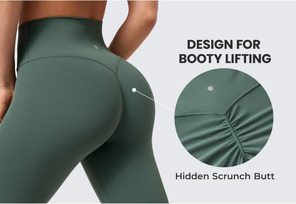 Secretsculpt Leggings 25" | Butterlift, Buttery Soft, Moderate Compression, Workout, Pilates, No Front Seam, Booty Scrunch Butt, High Waist, for Women