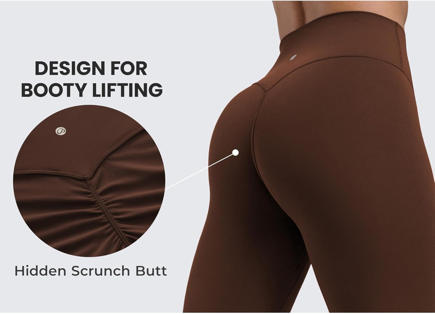 Secretsculpt Leggings 25" | Butterlift, Buttery Soft, Moderate Compression, Workout, Pilates, No Front Seam, Booty Scrunch Butt, High Waist, for Women