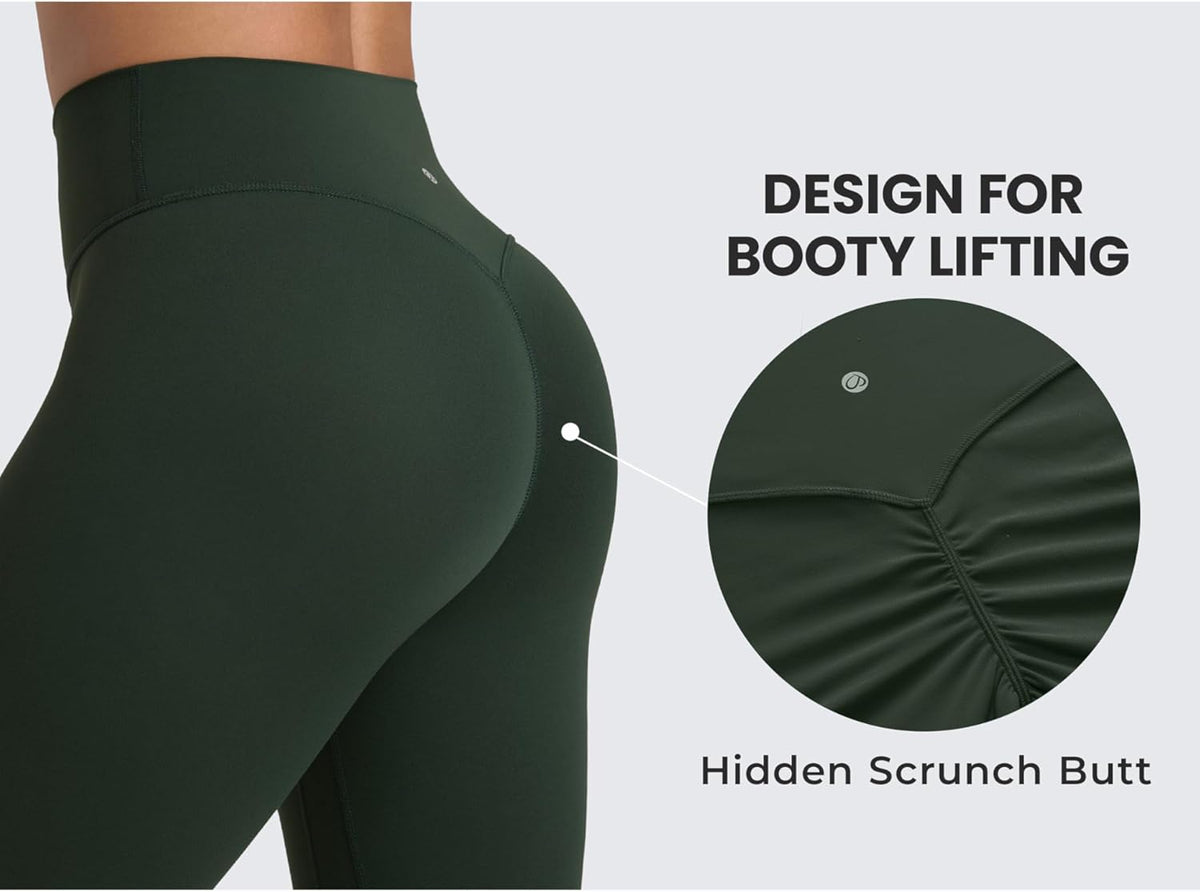 Secretsculpt Leggings 25" | Butterlift, Buttery Soft, Moderate Compression, Workout, Pilates, No Front Seam, Booty Scrunch Butt, High Waist, for Women