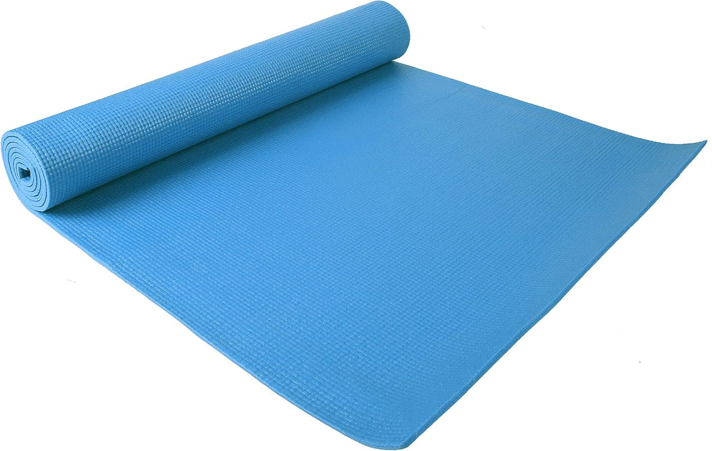 All Purpose 1/4-Inch High Density Anti-Tear Exercise Yoga Mat with Carrying Strap, Multiple Colors