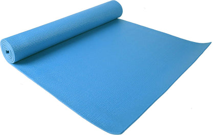 All Purpose 1/4-Inch High Density Anti-Tear Exercise Yoga Mat with Carrying Strap, Multiple Colors