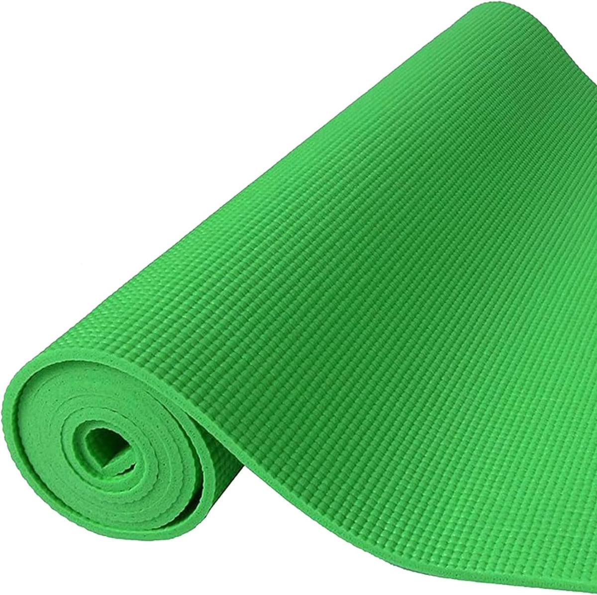 All Purpose 1/4-Inch High Density Anti-Tear Exercise Yoga Mat with Carrying Strap, Multiple Colors